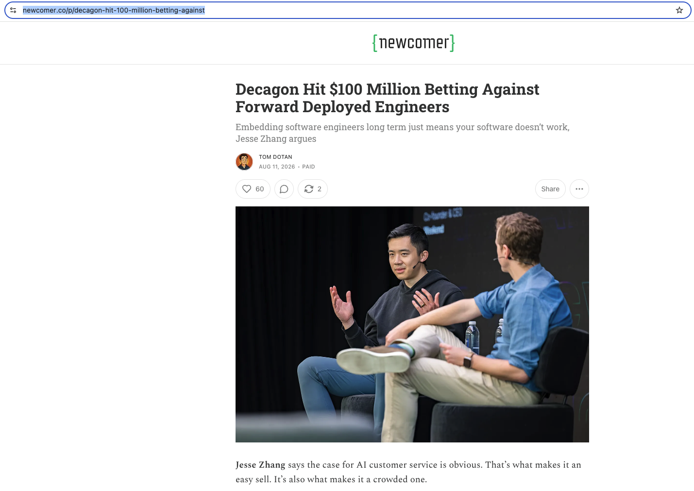 Decagon Agent Development Manager and Agent Deployment Engineer: How to Get the Role, What the Interview Looks Like, and Why This Model Is Beating Traditional FDE