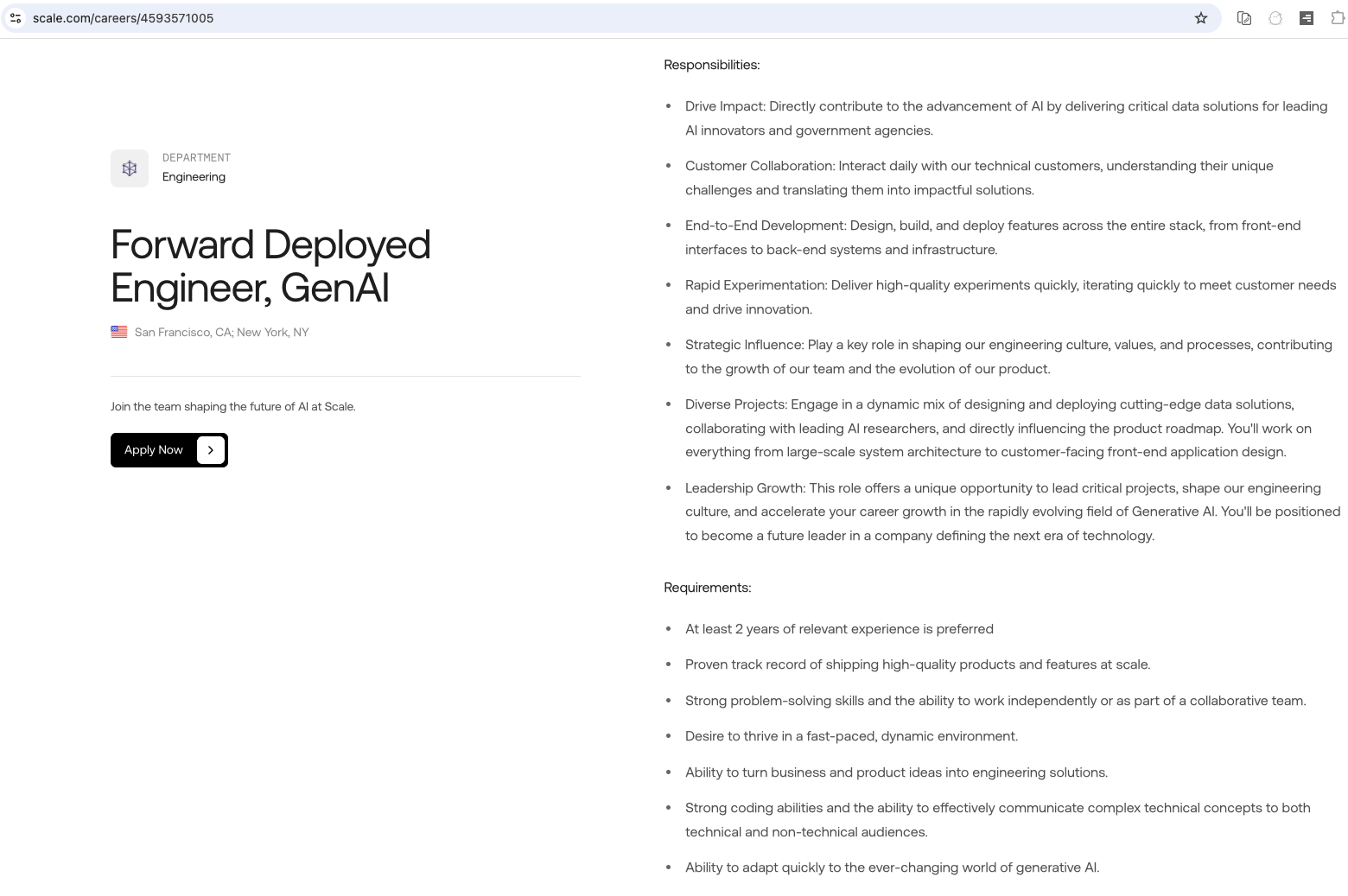 Scale AI Forward Deployed Engineer Interview — What the Process Looks Like and How to Prepare